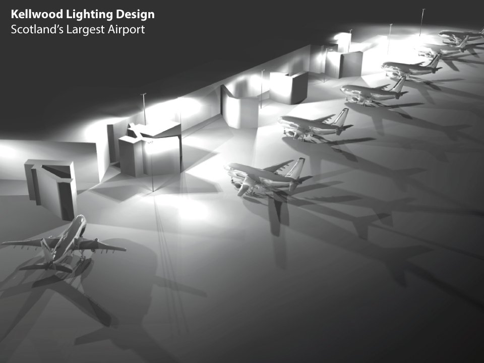 Airport Apron Lighting Design