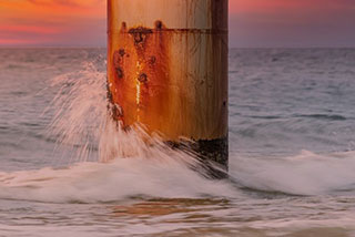 Corrosion Being Caused At Sea