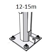 COL250 Base-Hinged Lighting Column